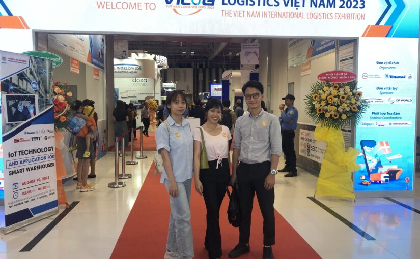 Visiting International logistics exhibition in HCMC
